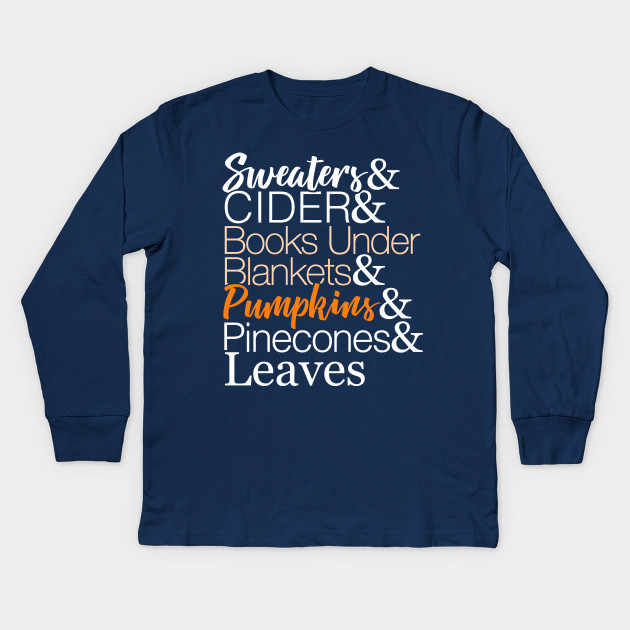 Fall List T-Shirt for Autumn